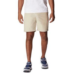 Columbia Mens Beige Classic Fit Shorts 44W10l New
